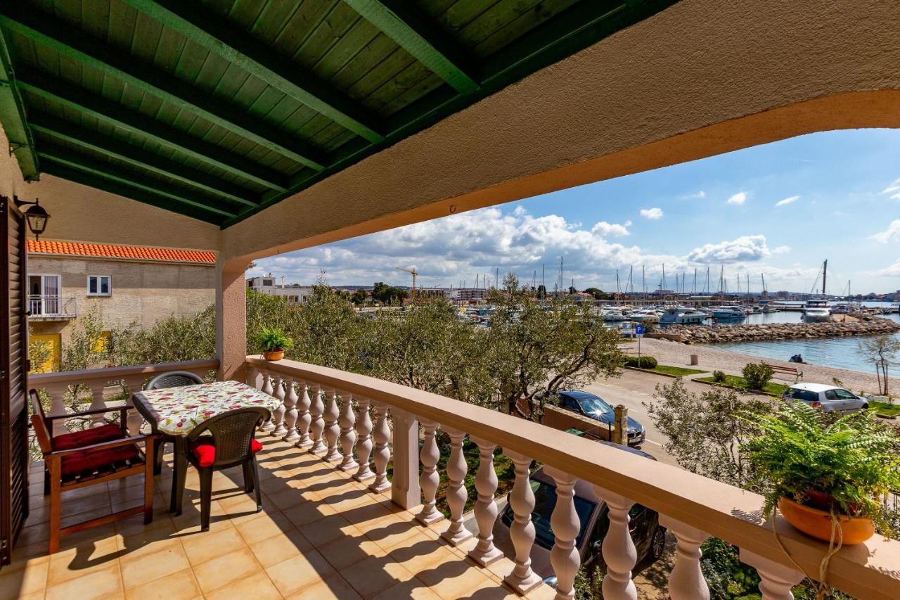 Mare-More Studio W Balcony And Beach Front And View Zadar Eksteriør billede